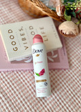 اسپری ضدتعریق داو ۴۸ ساعته Go Fresh مدل انار حجم ۲۵۰ میل