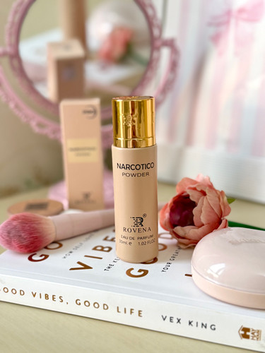 عطر ادکلن مینی نارسیس پودری زنانه روونا حجم ۳۰ میل