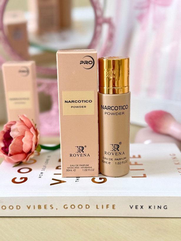 عطر ادکلن مینی نارسیس پودری زنانه روونا حجم ۳۰ میل