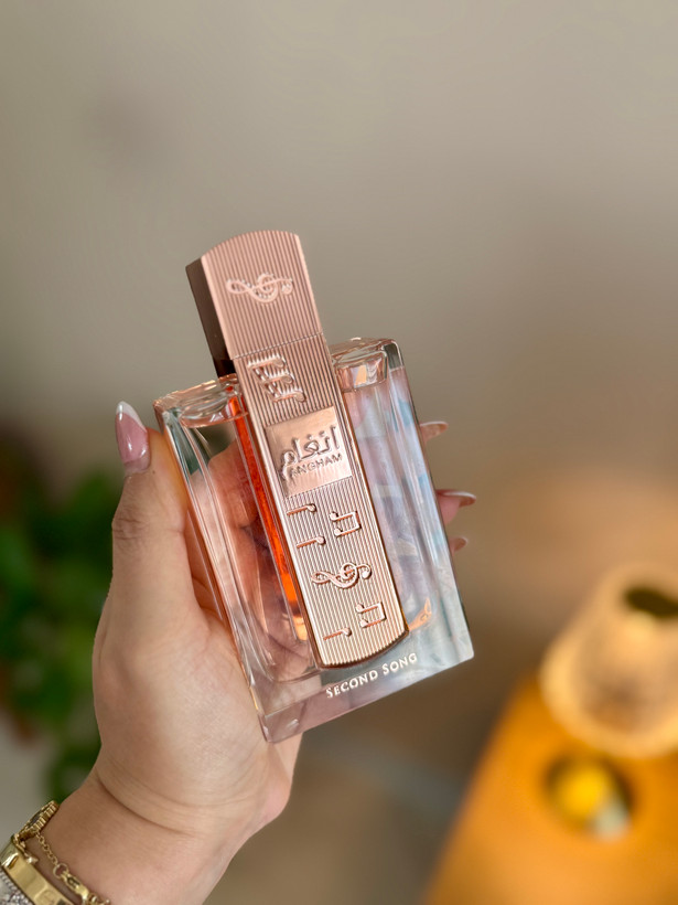 عطر ادکلن انغام صورتی سکند ساند لطافه اورجینال حجم ۱۰۰ میل